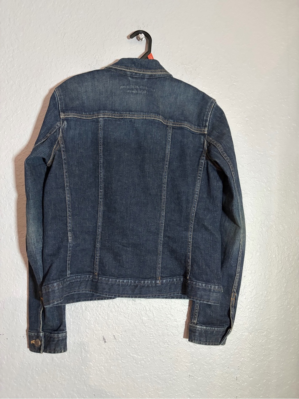 Lauren Jeans Co. Ralph Lauren Dark Wash Zip-Front Denim Jacket | Medium - Picture 3 of 5